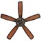 Westinghouse Brentford 52" Indoor/Outdoor 5-Blade Walnut Ceiling Fan w/Dimmable LED 7233400 - alternate 5